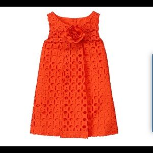 JANIE AND JACK EYELET DRESS